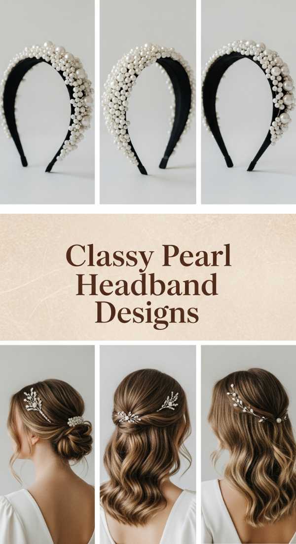 Classy Pearl Headband Designs 69e4f67727dcf