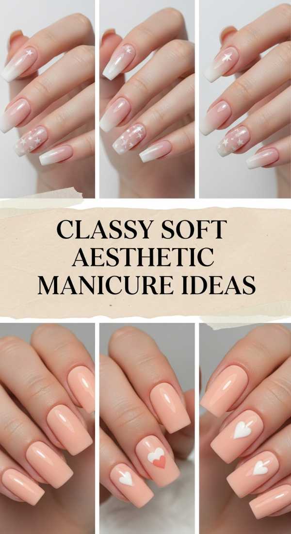Classy Soft Aesthetic Manicure Ideas 69e65182746da