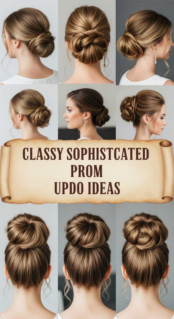 Classy Sophisticated Prom Updo Ideas 69ee530e8a648