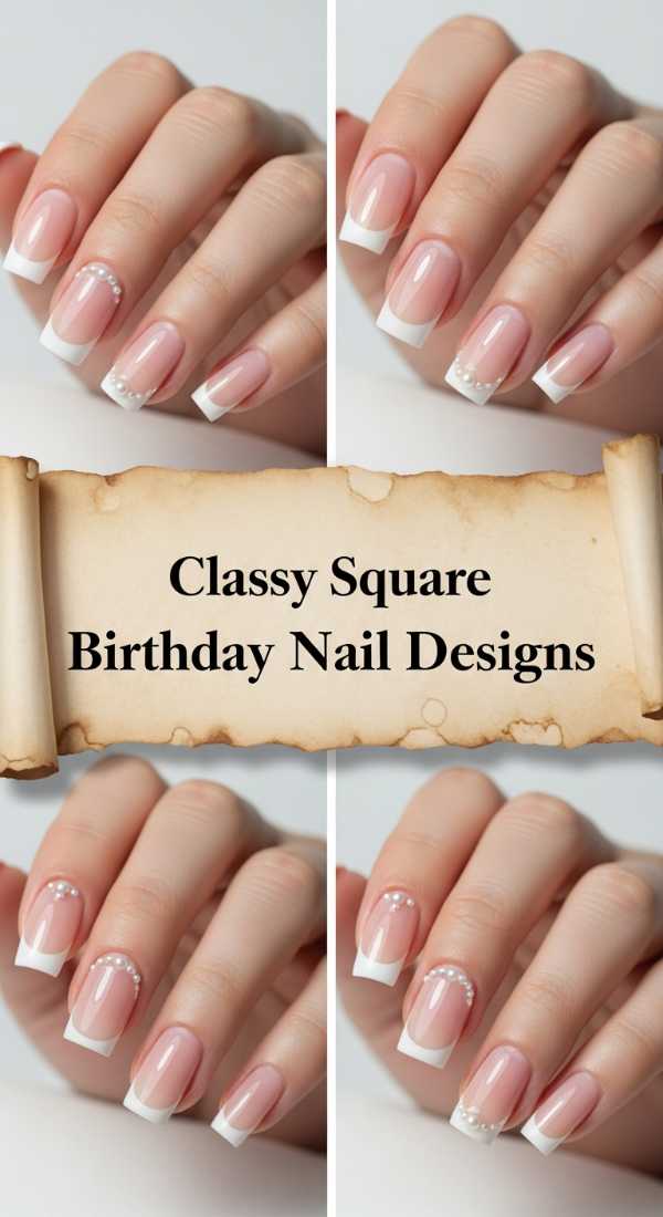 Classy Square Birthday Nail Designs 69e757b5a6379
