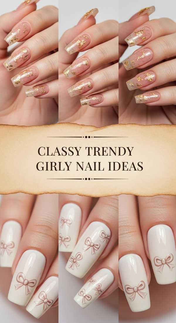 Classy Trendy Girly Nail Ideas 69e72cbd5967e