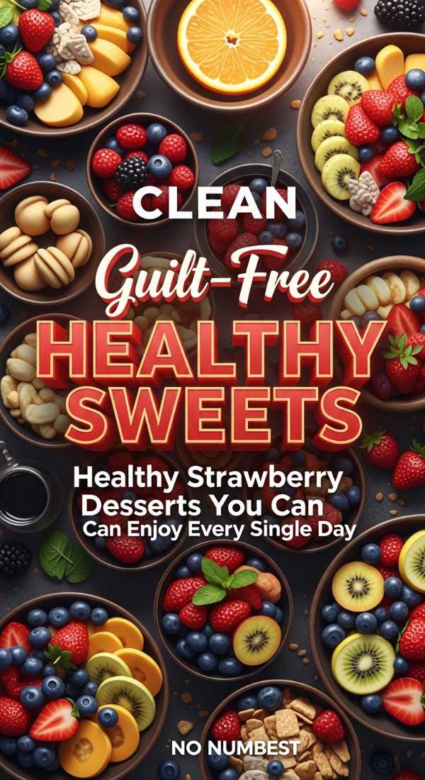 Clean Guilt Free Healthy Sweets 69e86320719ce
