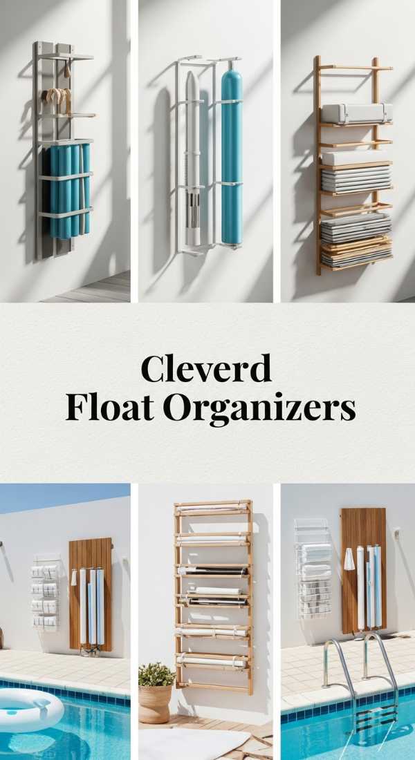 Clever Pool Float Organizers 69efa348353d1