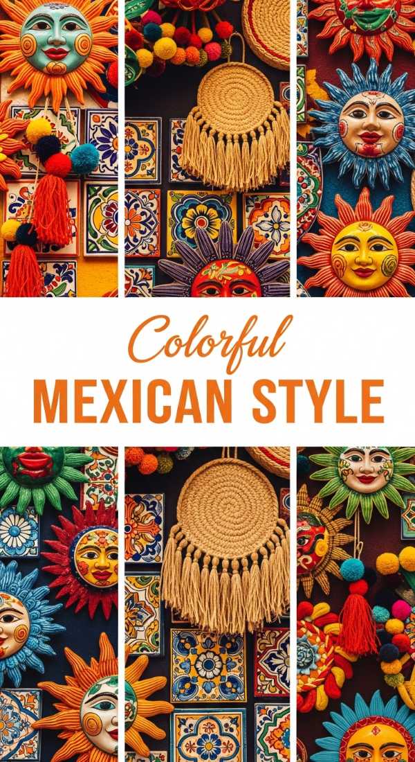 Colorful Mexican Wall Decor Styles 69df1fcb8b3bc