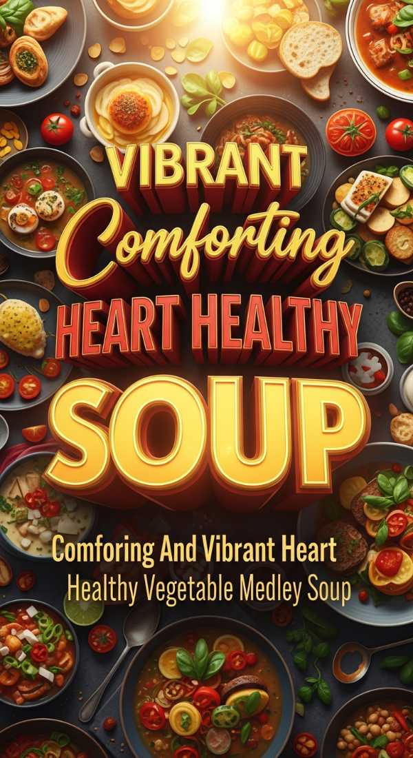 Comforting And Vibrant Heart Healthy Vegetable Medley Soup 69e363c0c8550