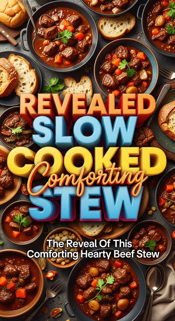 Comforting Hearty Beef Stew Slow Cooked To Perfection 69eb90f7a0607