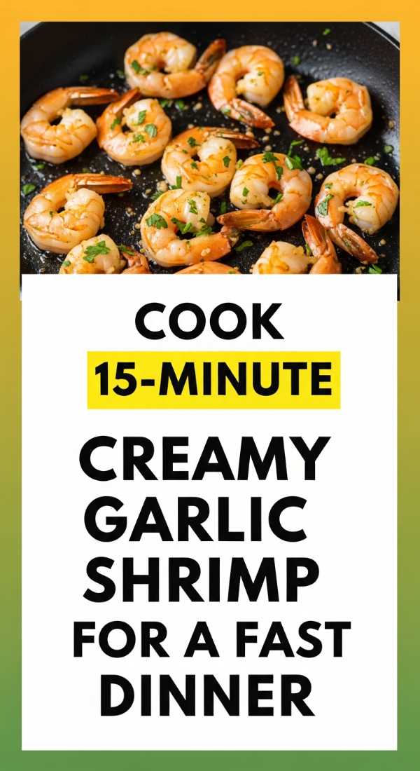 Cook 15 Minute Creamy Garlic Shrimp For A Fast Dinner 69e9b55d3fe78