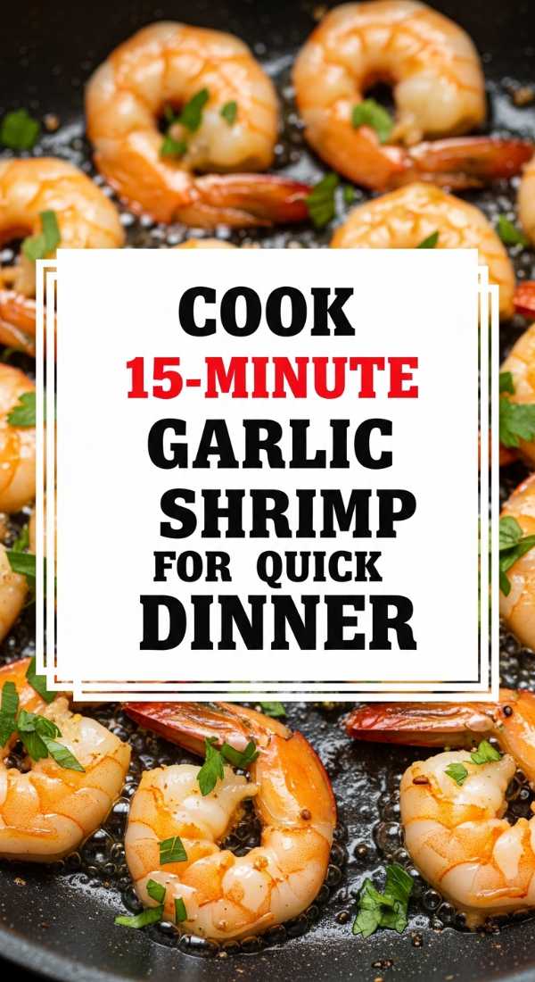 Cook 15 Minute Garlic Shrimp For Quick Dinner 69e20d32b342e