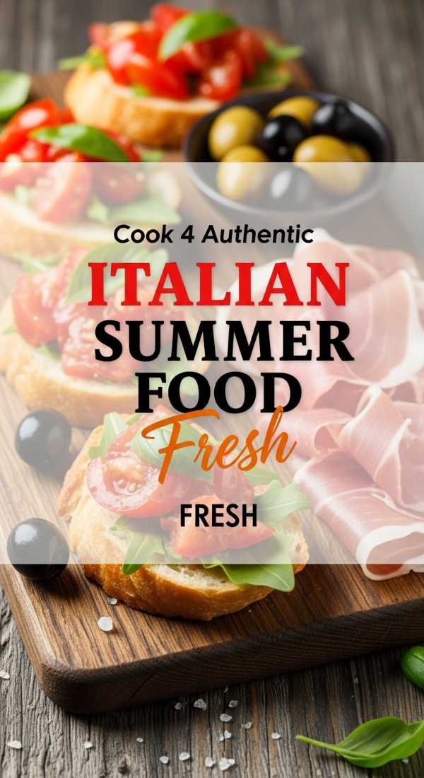Cook 4 Authentic Italian Summer Party Appetizers Today 69ee4b56017c0