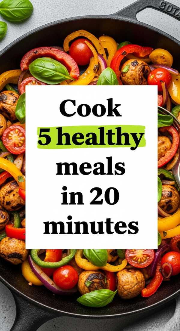 Cook 5 Healthy Meals In 20 Minutes 69f05ab9152d2