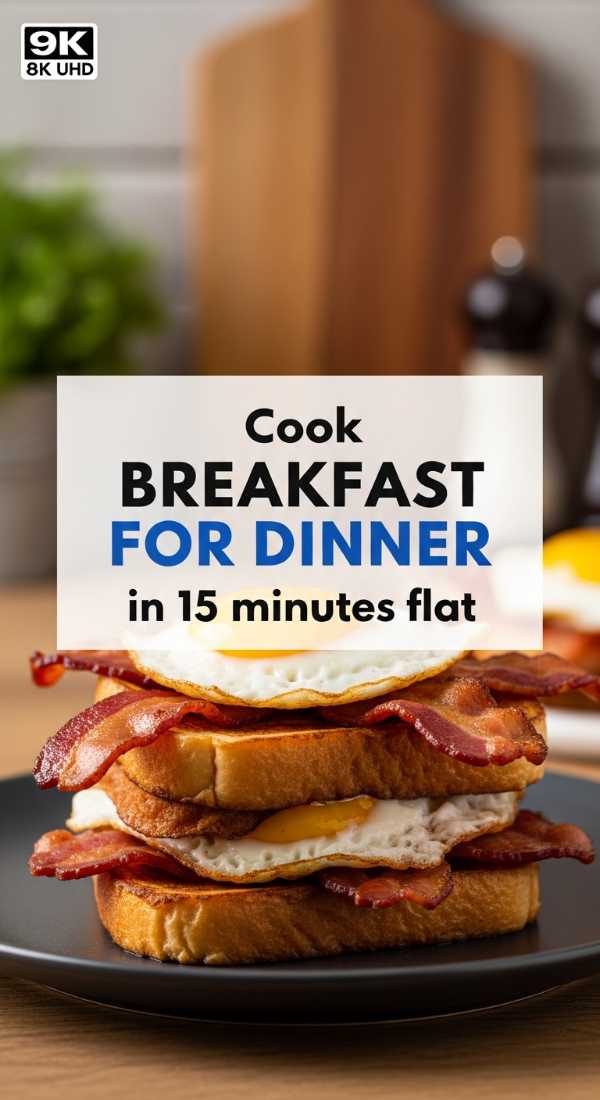 Cook Breakfast For Dinner In 15 Minutes Flat 69e20d3616070