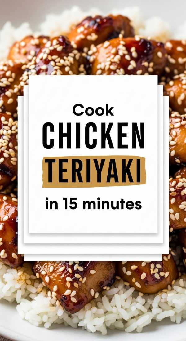 Cook Chicken Teriyaki In 15 Minutes 69e70accd05f4