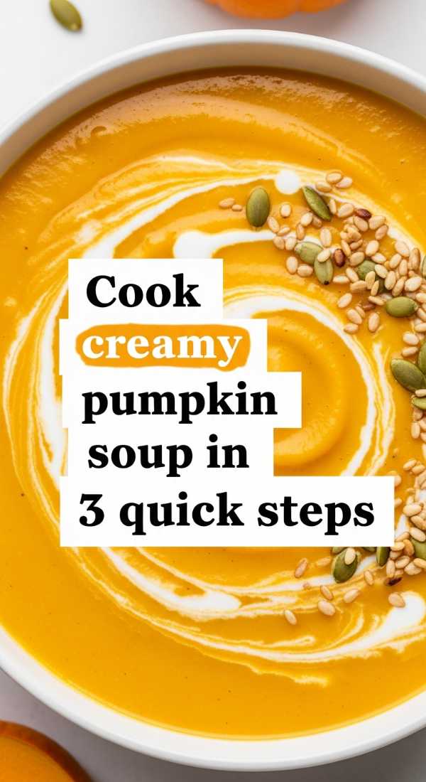 Cook Creamy Pumpkin Soup In 3 Quick Steps 69e853d3da258