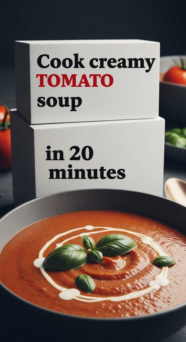Cook Creamy Tomato Soup In 20 Minutes 69edf40f29466