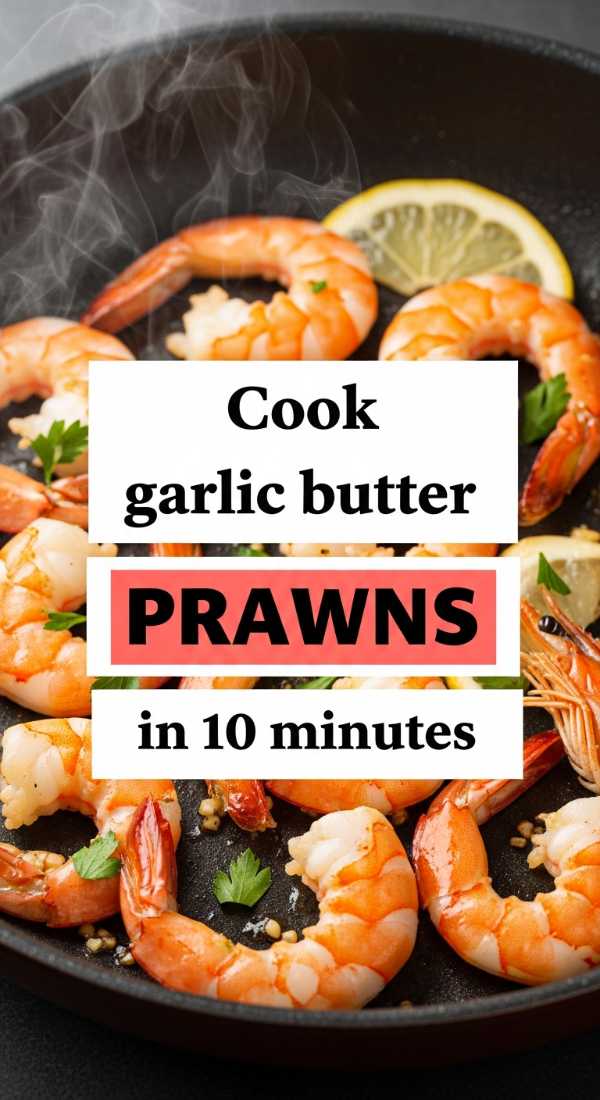 Cook Garlic Butter Prawns In 10 Minutes 69e853e711db6
