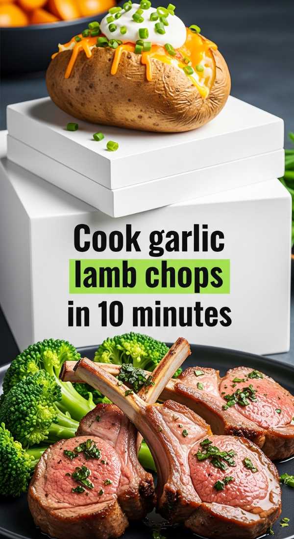 Cook Garlic Lamb Chops In 10 Minutes 69eb7e18e51ff