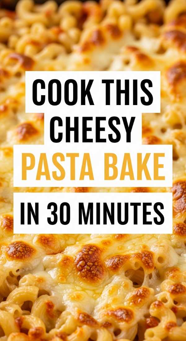 Cook This Cheesy Pasta Bake In 30 Minutes 69e20d2ce13e6