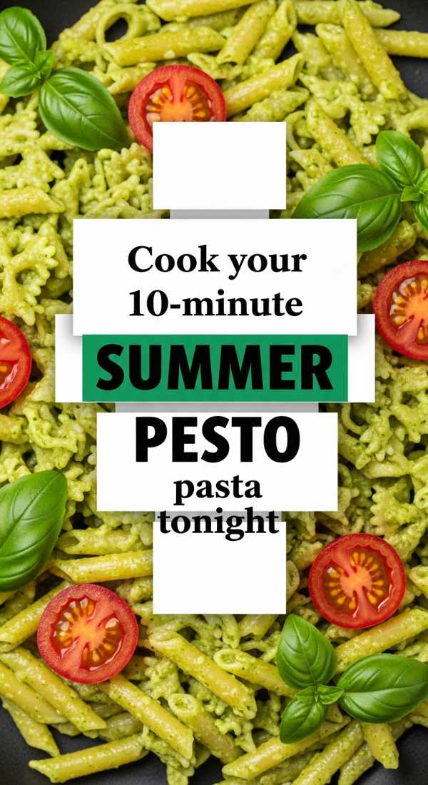 Cook Your 10 Minute Summer Pesto Pasta Tonight 69eb7fd08739a