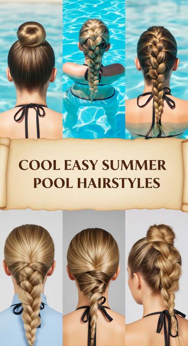 Cool Easy Summer Pool Hairstyles 69ecef84d22c1