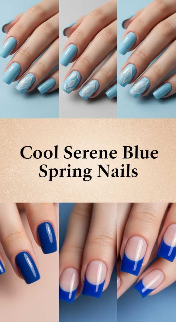 Cool Serene Blue Spring Nails 69f24a7e7ab05
