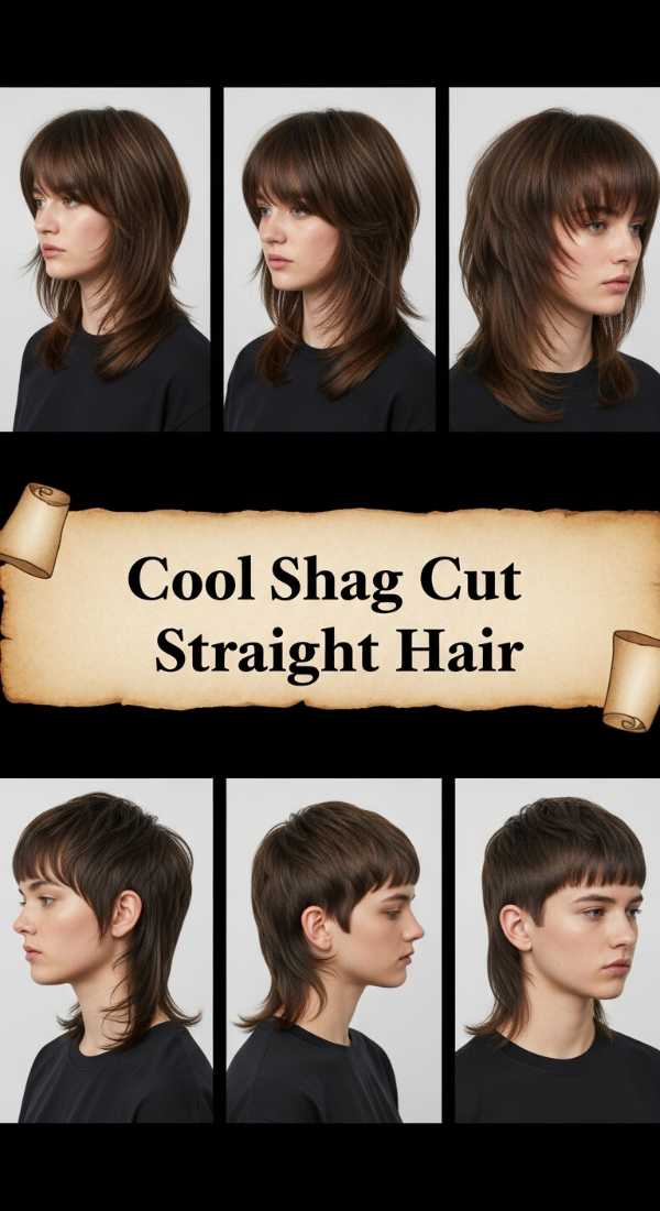 Cool Shag Cut Straight Hair 69f33da372f2c