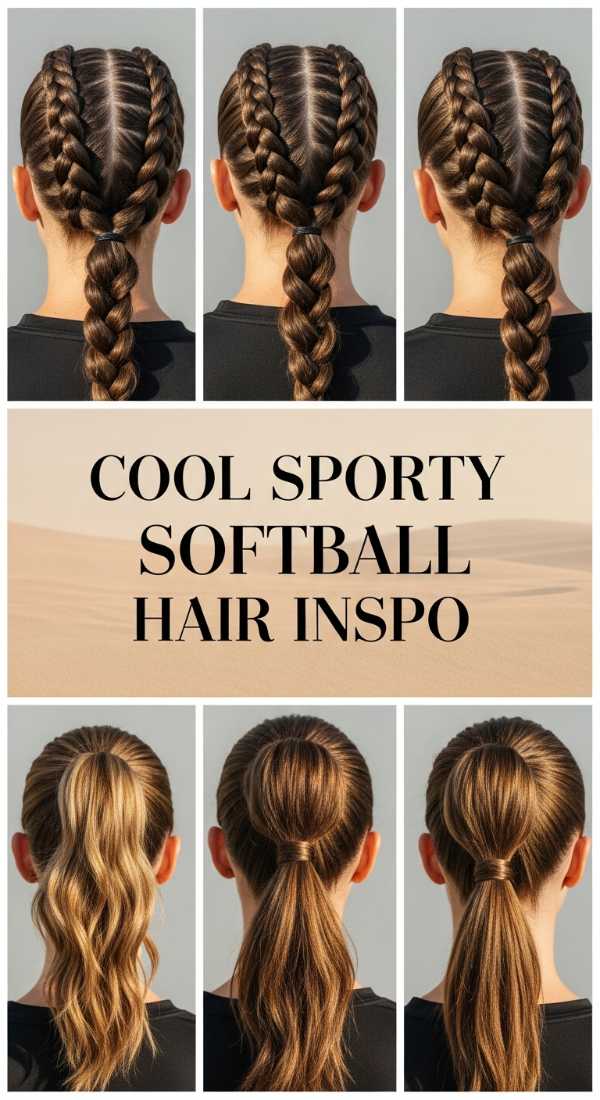 Cool Sporty Softball Hair Inspo 69e5e116efaac