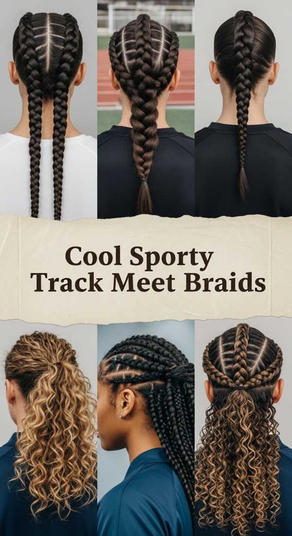 Sunkissed & Sizzling: The Ultimate Summer Hair Trends You Need to Try Cool Sporty Track Meet Braids 69df3fd6ec801