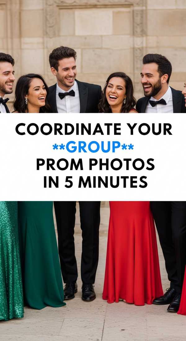 Coordinate Your Group Prom Photos In 5 Minutes 69eb960e61030