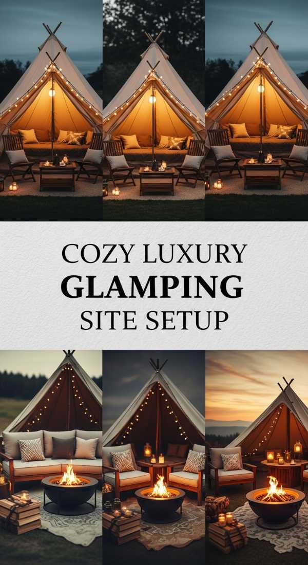 Cozy Luxury Glamping Site Setup 69e777a8f0b16