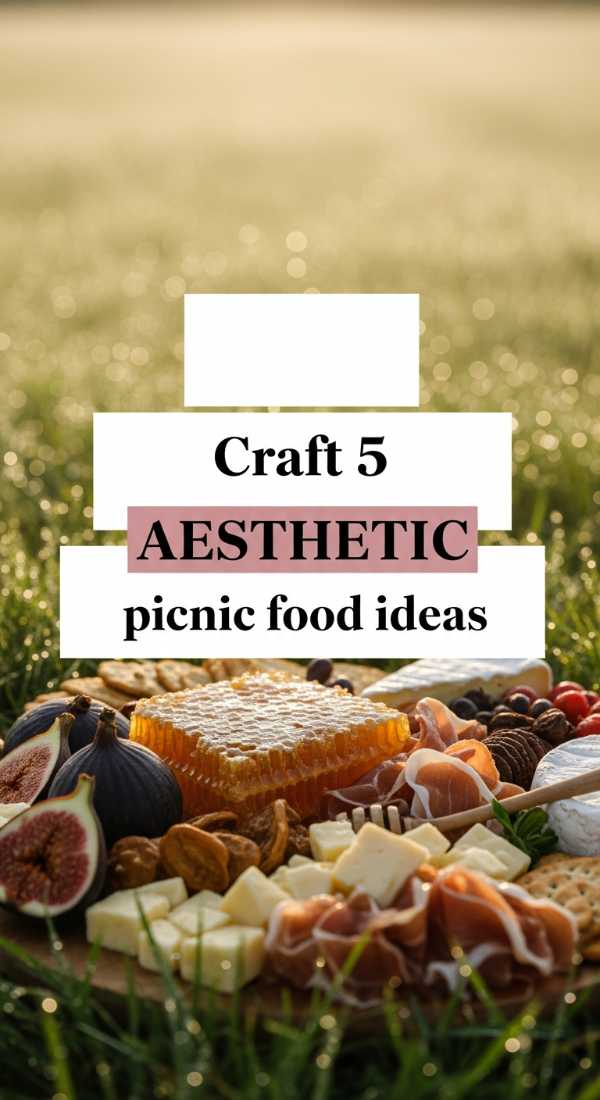Craft 5 Aesthetic Picnic Food Ideas 69e8558317c39