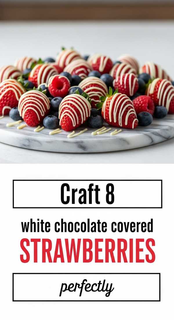 Craft 8 White Chocolate Covered Strawberries Perfectly 69e470279fe0e