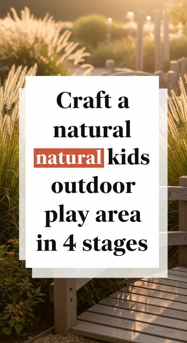Craft A Natural Kids Outdoor Play Area In 4 Stages 69f32c5b04e4a