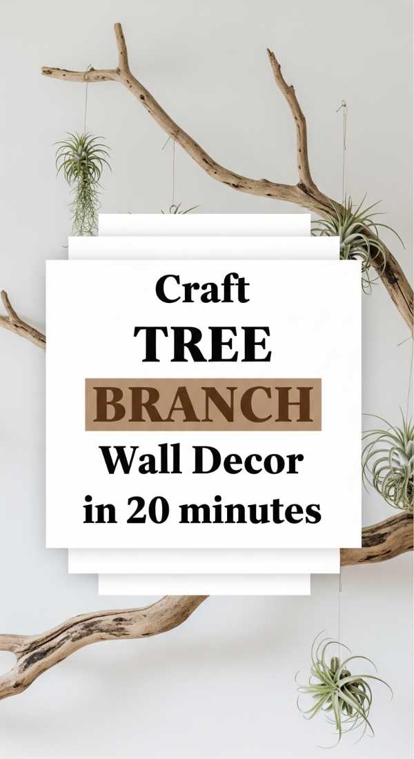 Craft Tree Branch Wall Decor In 20 Minutes 69f32c55af603