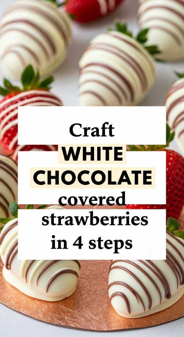 Craft White Chocolate Covered Strawberries In 4 Steps 69e47025b74bd