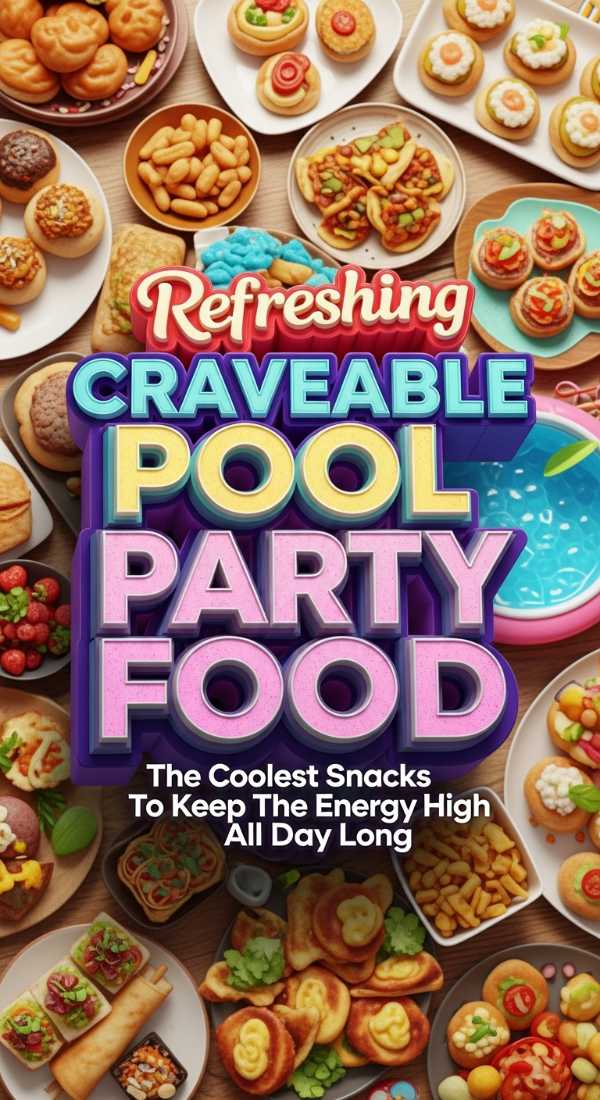 Craveable Refreshing Pool Party Food Snacks 69eefe0b83d7e