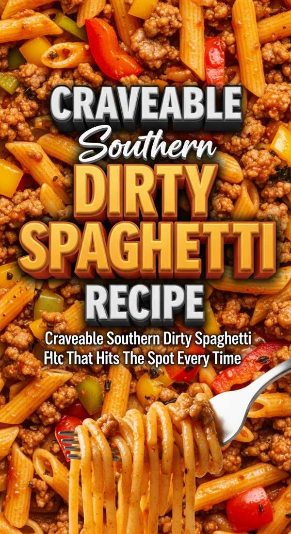 Craveable Southern Dirty Spaghetti Recipe 69dfdaecbeddc