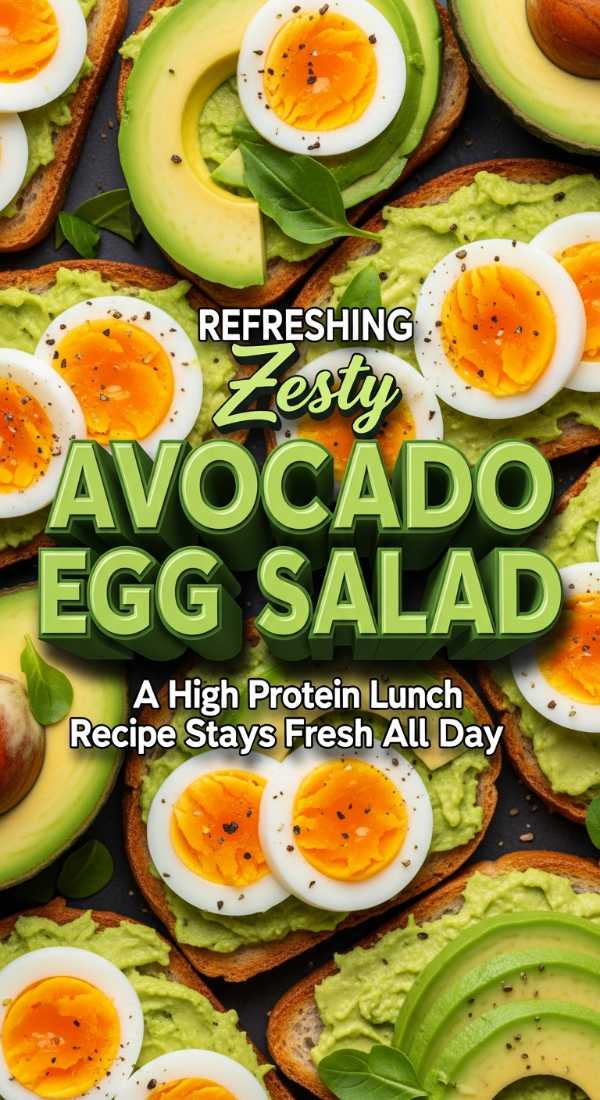 Creamy Avocado Egg Salad Recipe That Stays Fresh 69f203da09418