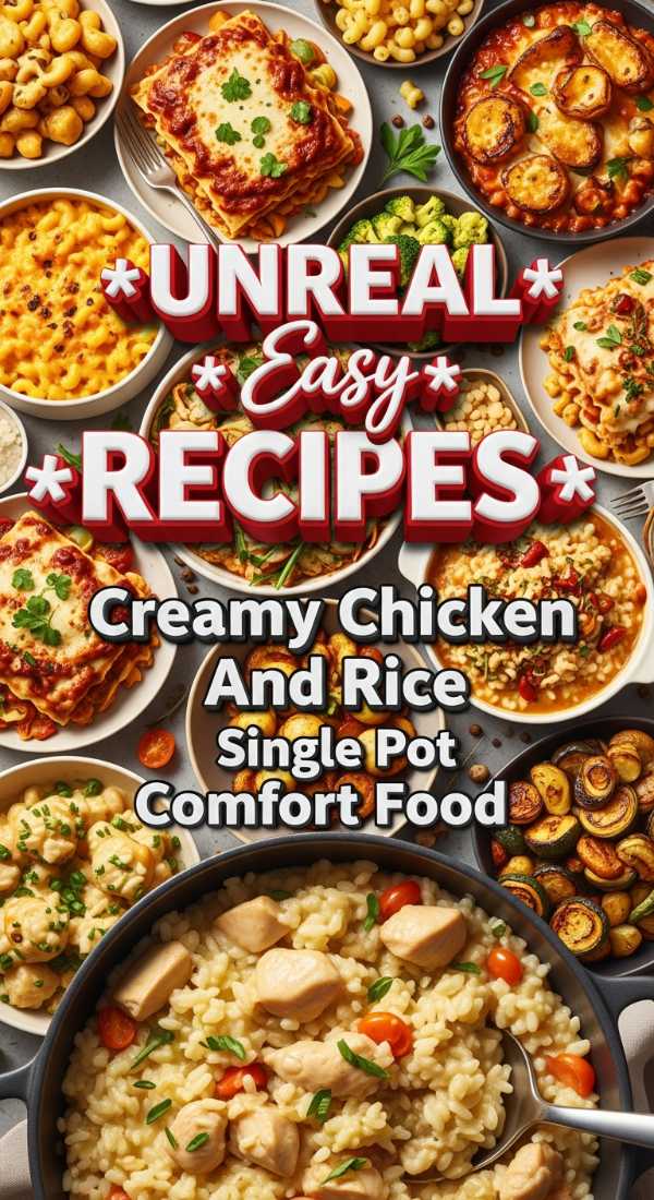 Creamy Chicken And Rice Single Pot Comfort Food 69e362b47b1c1