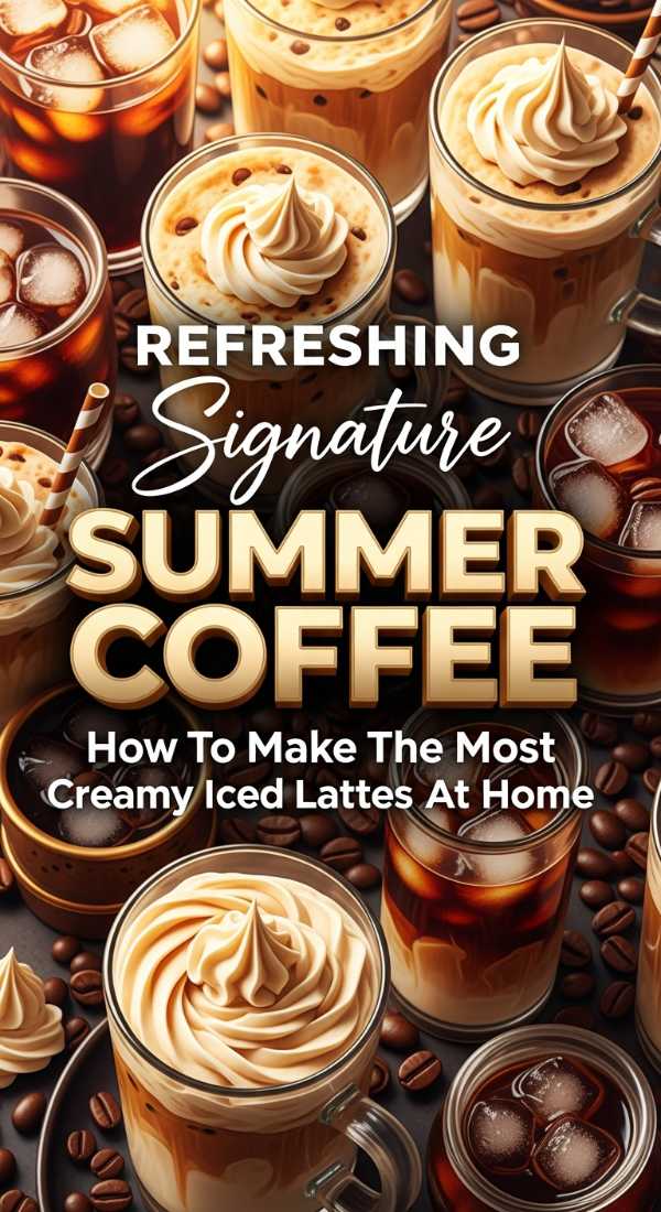 Creamy Iced Coffee Recipe Secrets 69edb74215ac6
