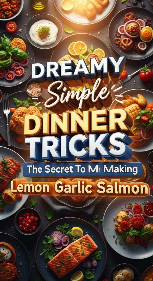 Creamy Lemon Garlic Salmon Dinner 69eb90fec57f3