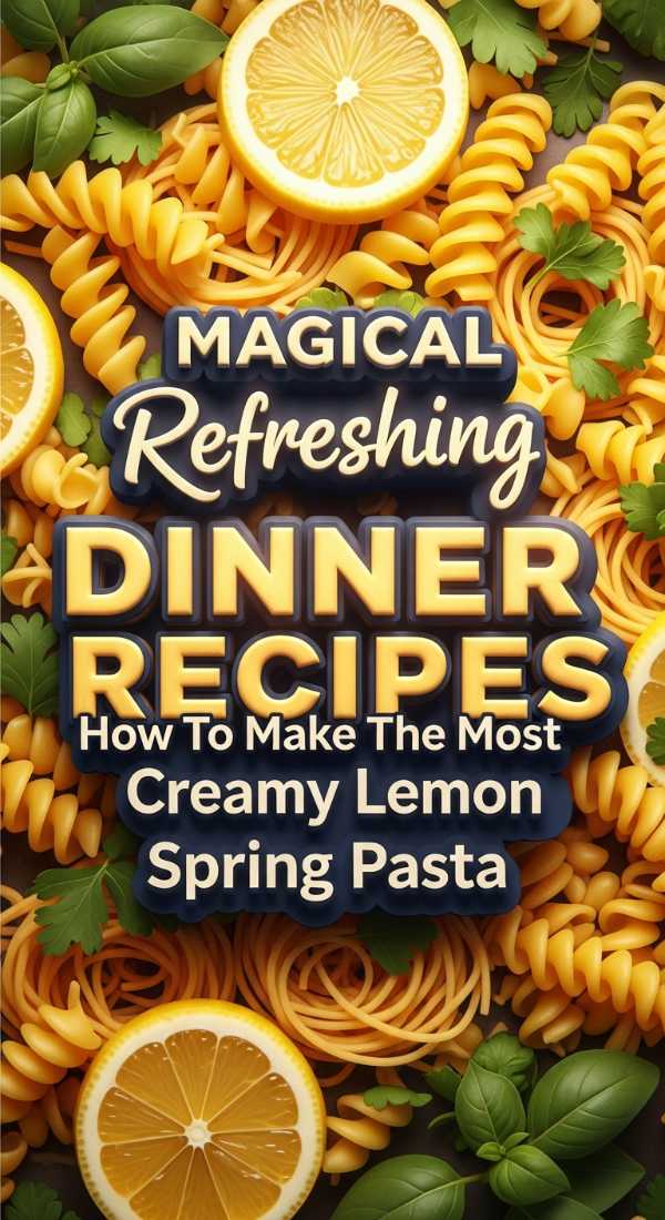 Creamy Lemon Garlic Spring Pasta 69dfdafff31e2