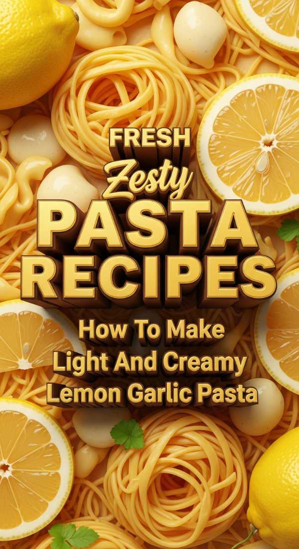 Creamy Lemon Garlic Summer Pasta 69f2010203e48