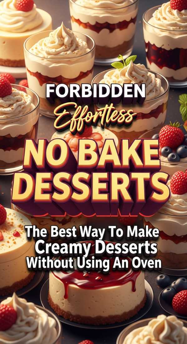 Creamy No Bake Treats You Can Make In Minutes 69e362b55f838