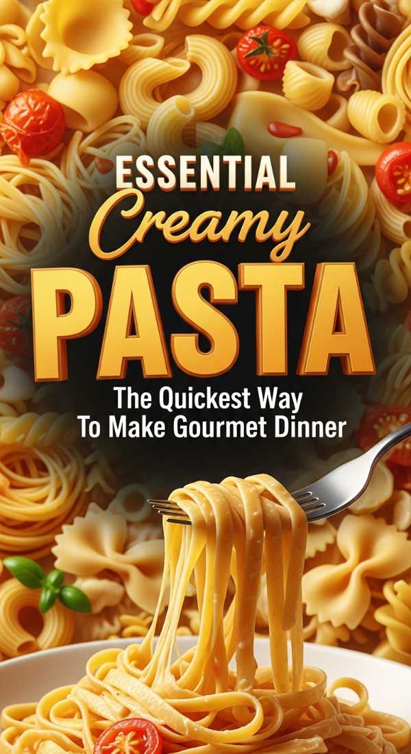 Creamy One Pot Pasta For Busy Weeknights 69e9b9d4f3c74