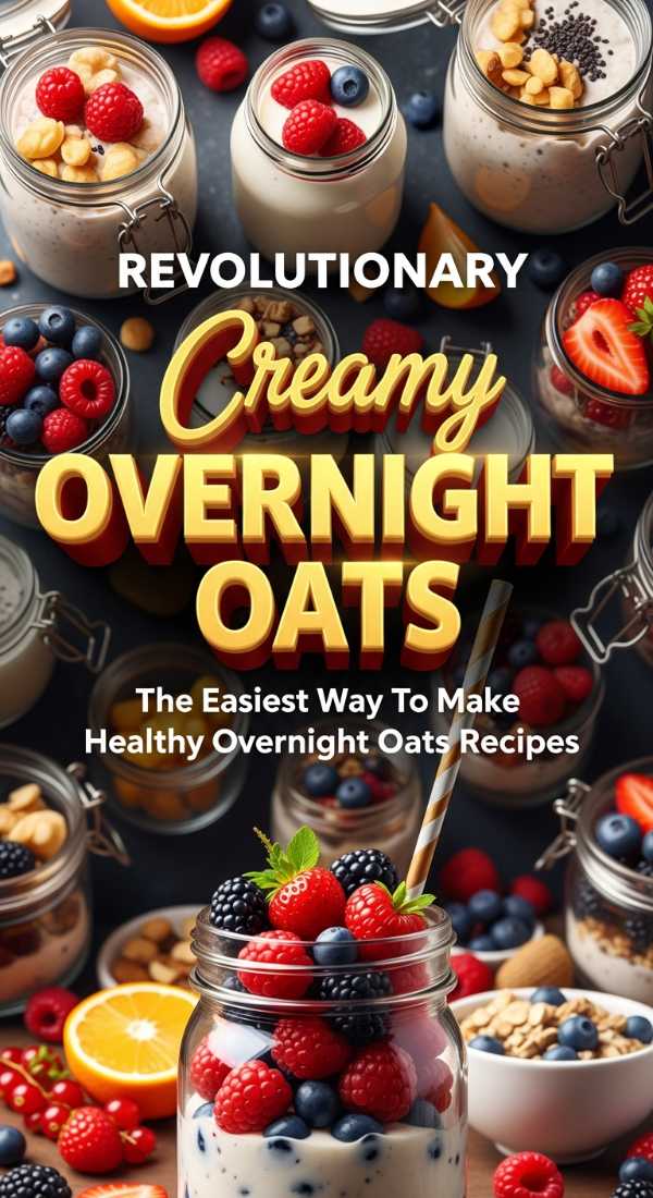 Creamy Overnight Oats Recipes For Busy Mornings 69dfd95fb55c1