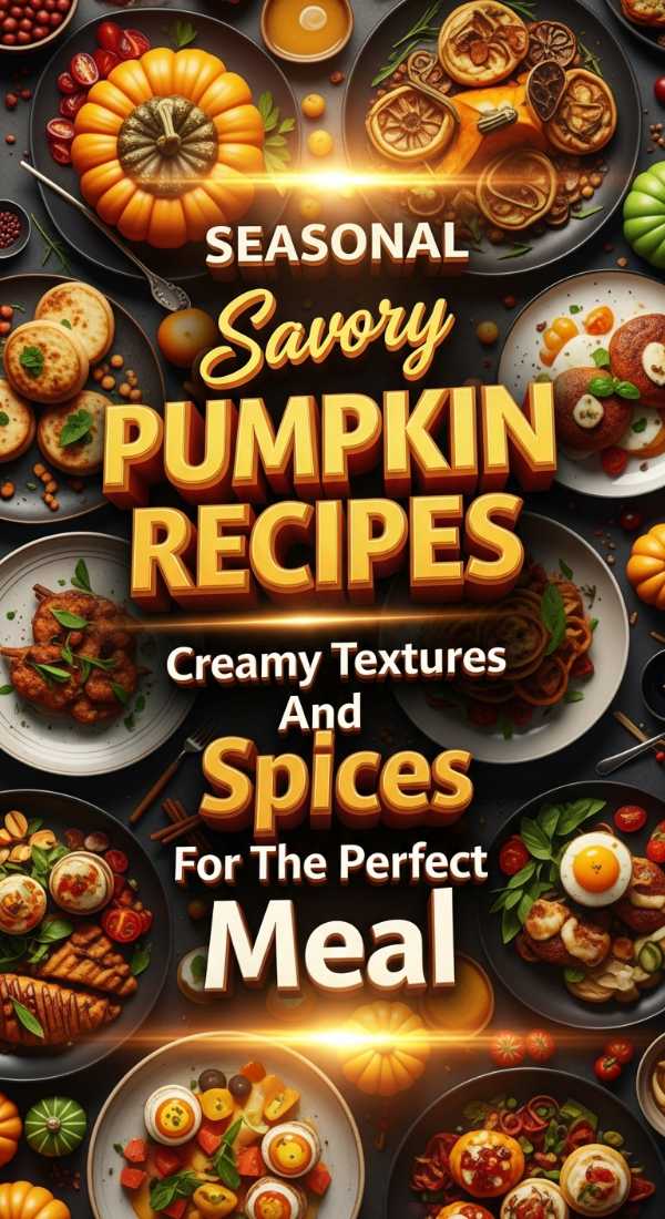 Creamy Savory Pumpkin Dinner Inspiration