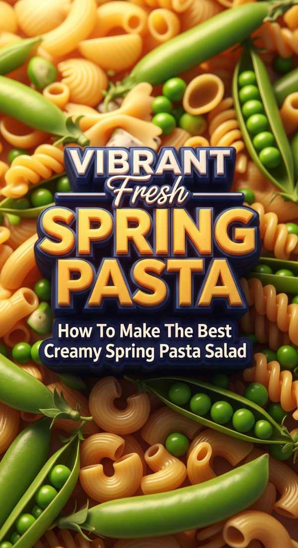 Creamy Spring Pasta Salad With Seasonal Veggies 69e70adb869c2