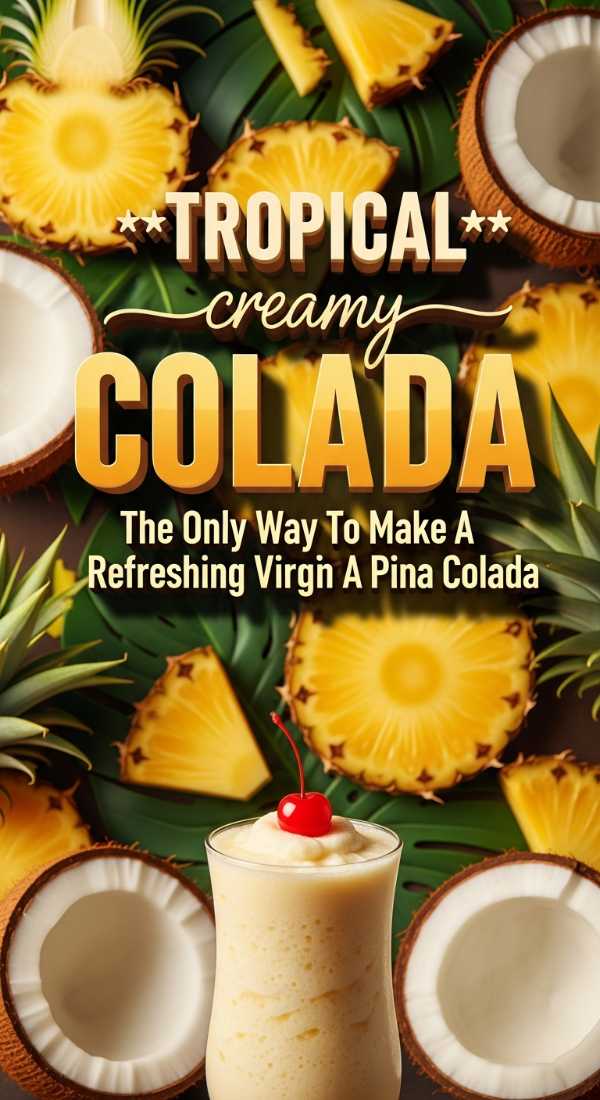 Creamy Virgin Pina Colada Mocktail 69e5cb6d8ebb2