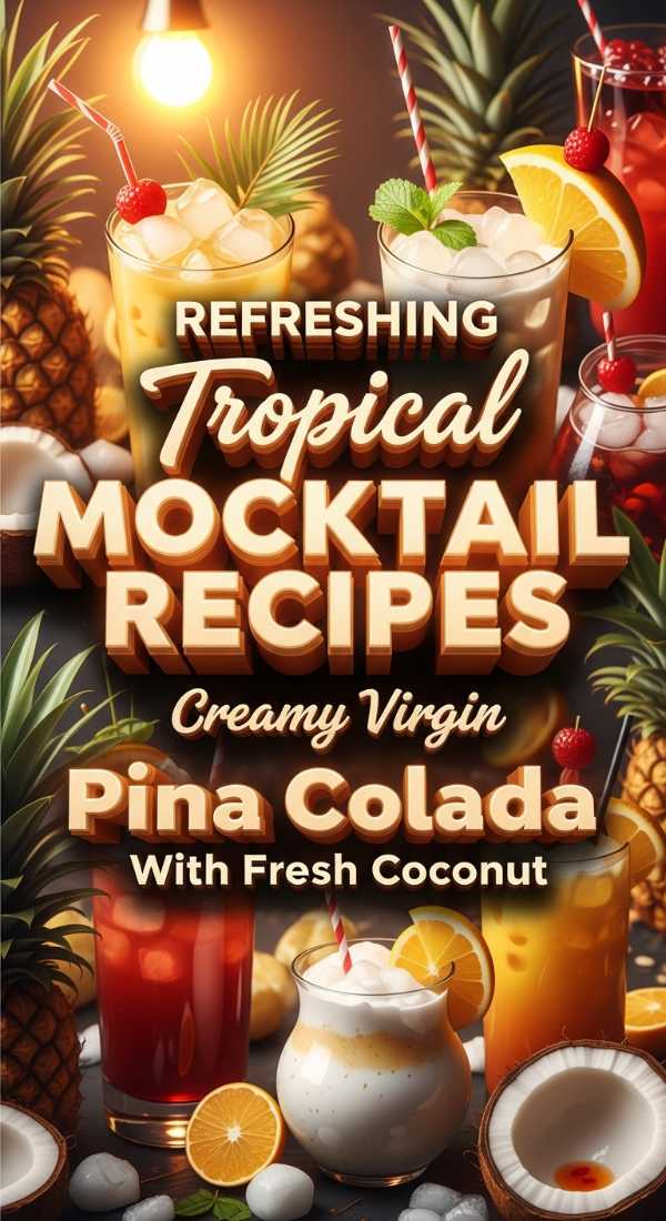 Creamy Virgin Pina Colada Mocktail 69eefff861dc4