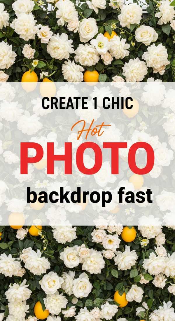 Create 1 Chic Lemon Photo Backdrop Fast 69f2f0cf5129d